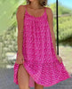 Boho Floral Sleeveless Cami Maxi Dress by FitiqueFit