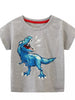 Children's Dinosaur Graphic Short Sleeve T-Shirt by Simply Love