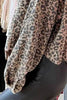 Lightweight Leopard Button Down Long Sleeve Jacket Bold & Trendy Luxury Print Outerwear by Stevvex