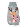 Christmas Maple Snowflake Turtleneck Knitted Sweater Pet Clothes