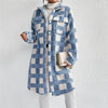 Women’s Plaid Fleece Jacket by FitiqueFit