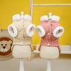 Pet Dog Clothes Small Dog Butterfly Cotton-padded Dress by My Store