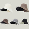 Women's Wide-Brim Striped Sun Hat | Lightweight Outdoor UV Protection by FitiqueFit