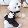Pet Poodle Dog Clothes Cotton-padded Coat Four-leg Fleece-lined by My Store