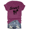 Women's Round Neck Short Sleeve T-Shirt - Casual Summer Top by FitiqueFit