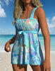 Women’s One-Piece Casual Swimsuit – Loose Fit Cover-Up by FitiqueFit