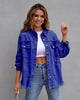 Fashion Ripped Shirt Jacket Female by FitiqueFit