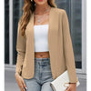Women’s Plus‑Size Open‑Front Casual Blazer by FitiqueFit