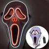 Halloween Pumpkin Head Scream Shining Mask by My Store