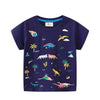 Children's Dinosaur Print Short Sleeve T-Shirt by Simply Love