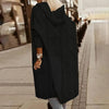 Women's Textured Hooded Longline Jacket by FitiqueFit