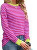 Striped Long Sleeve Casual T-Shirt by Simply Love