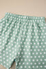 Purple Polka Dot Print Short Set by Wild and Free Boutique