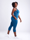 JupiterGear High-Waisted Pilates Leggings with Side Pockets & Mesh Pan