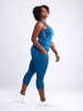 JupiterGear High-Waisted Pilates Leggings with Side Pockets & Mesh Pan