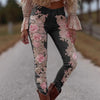 Womens Denim Jeans Womens Trousers With Colorful 3D Floral Prints by My Store