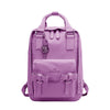 Solid Color Mommy Student Schoolbag Backpack