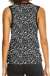 Leopard Print Round Neck Tank Top