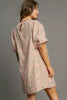 Elegant Floral Puff Sleeve Mini Dress Vintage-Inspired Women’s Dress Retro Timeless Design Dress by Stevvex