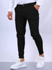 👔 Men's Slim Fit Button Trousers – Versatile Office & Casual Wear by FitiqueFit