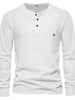 Men's Waffle-Knit Long Sleeve T-Shirt