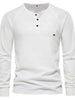 Men's Waffle-Knit Long Sleeve T-Shirt