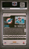 Graded 2020 Panini Playbook Tua Tagovailoa #102 Rookie RC Football Card PSA 9 Mint