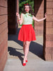 Tomato Skater Skirt by Retrolicious