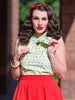 Tomato Skater Skirt by Retrolicious