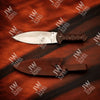 Handcrafted J2 Stainless Steel Boot Knife | Pakka Wood Handle | Leather Sheath | 13.5" Hunting Blade by JW SteelCrafts