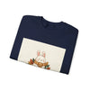 Stay Cozy Bunny sweatshirt | cute animal illustration, winter forest art by Tristan’s Treehouse