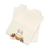 Stay Cozy Bunny T-Shirt | cute animal illustration, winter forest art by Tristan’s Treehouse