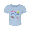 Tropical Paradise Hawaii Baby Tee by Hey Jude Graphic Tees