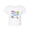 Tropical Paradise Hawaii Baby Tee by Hey Jude Graphic Tees