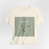 Breathe Leaf Line Tee | nature vibes, calming minimal by Tristan’s Treehouse