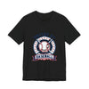 United by Baseball Tee | Patriotic Baseball Shirt, Vintage Red White Blue by Tristan’s Treehouse