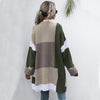 Women’s Color Matching Knit Cardigan by FitiqueFit