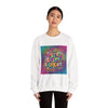 Yeet Sleep Repeat Sweatshirt | meme phrase, glitch graphic by Tristan’s Treehouse