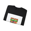 Stay Calm Crash Out Crewneck Sweatshirt | neon graffiti, meltdown design by Tristan’s Treehouse