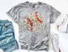 Faux Glitter Baseball Graphic Tee by Anchored Grace Boutique