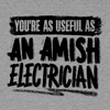 Amish Electrician - Safety Yellow Hi-Vis T-Shirt by Armed American Supply