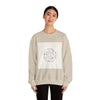 Hand-Drawn Doodle Circle Sweatshirt | line drawing, sketch pattern by Tristan’s Treehouse