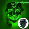 Cold Light Halloween Mask Led Luminous by My Store
