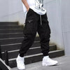 Men’s Multi‑Pocket Drawstring Cargo Pants by FitiqueFit