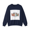 Meme War Graphic Sweatshirt, Disco Florals Retro Paisley by Tristan’s Treehouse