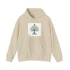 Handwritten Tree Doodle Hoodie | sketch aesthetic, handwritten message apparel by Tristan’s Treehouse