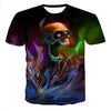 Mens Skull 3D t-shirts by FitiqueFit