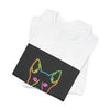 Neon Dog Face Tee — "Woof" Graphic T-Shirt by Tristan’s Treehouse