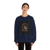 Ride or Die Skull Crewneck Sweatshirt | western skull art, gothic Americana by Tristan’s Treehouse