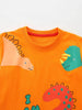 Children's Dinosaur Print Long Sleeve T-Shirt by Simply Love